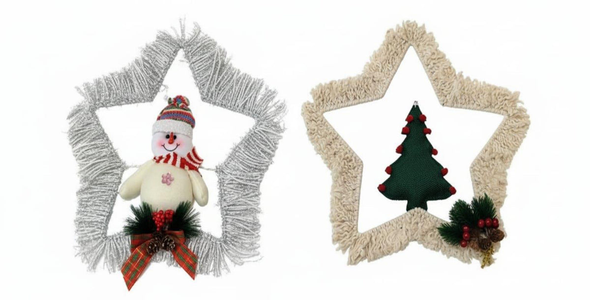 Christmas Star Wreath
