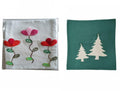 Decorative Embroidered Cushion Cover