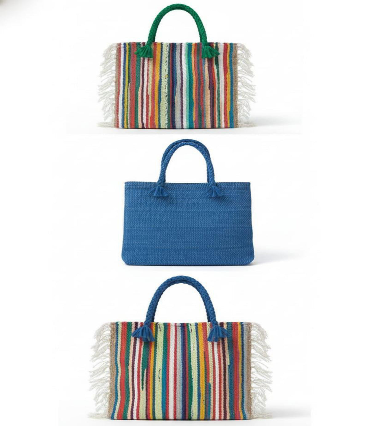 Handwoven Loom Tote Bag
