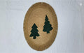 Round Woven Palm-Leaf Placemat