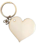Custom Photo Keychain – Wooden Heart