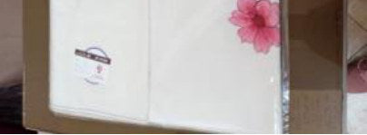 Hand-Painted Floral Tablecloth 150×150