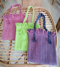 Handwoven Fringe Tote Bag