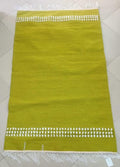Handwoven Kilim – Lime Green