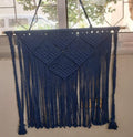 Macramé Wall Hanging – Navy