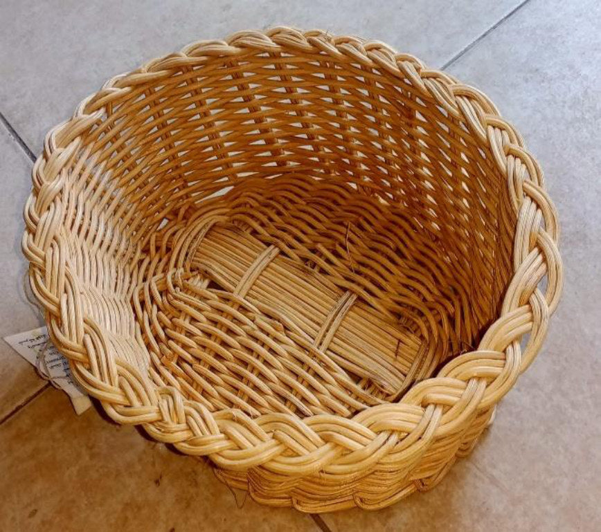 Oval Wicker Bread Basket