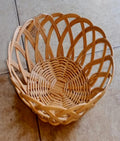 Tall Open-Weave Bread Basket