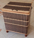 Wicker Laundry Hamper with Lid