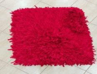Small Handmade Shaggy Rug 60×70