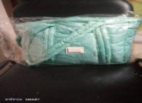 Quilted Pouch Bag