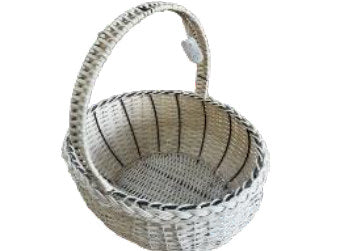 Woven Basket with Handle
