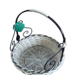 Woven Basket with Handle
