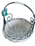 Woven Basket with Handle