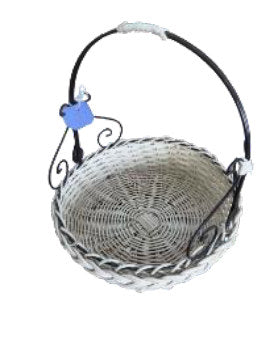 Woven Basket with Handle
